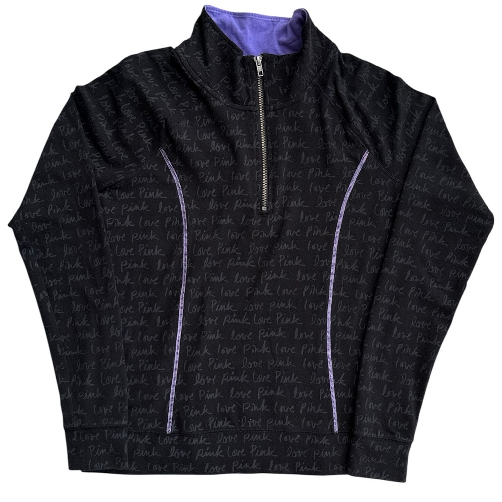 VS PINK Yoga | 3/4 Zip Up | Medium - Picture 5 of 6